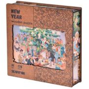 **НГ PuzДеревянный(Zufa)[M] Новый год [178дет.;дерев.коробка]
