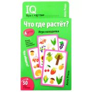 УмИгры(Айрис)(50 карт) Что где растёт? Игра находилка