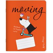 _Тетрадь(Айрис) д/записи английских слов (Собачка на самокате)