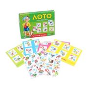 *Лото(РыжийКот) 24 фишки. TM Profit. ИЗУЧАЕМ БУКВЫ (пластик)(Арт. ИН-5751)