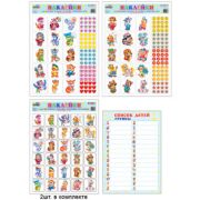 _НаклейкиДляМаркировкиМебели(Сфера) Д/детей от 3 лет на шкафчики,кроватки,стульчики,д/поощрения [ком