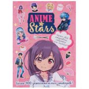 Наклейки ANIME STARS (розовая обложка) ISBN 978-5-00241-002-6 ст.50