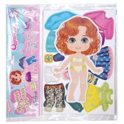 *Игр(ДесятоеКоролевство) МагнитныеИстории(п/э) Одевашки Ксюша (кукла;магн.одежки 37эл.) (04094)