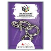 *Головоломка(DELFBRICK) Металл. 1УровеньСложности Петельки [2элем.] (DLM-04)