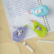 Корректирующая лента MESHU «Happy friends», 5мм*8м, блистер, европодвес, ассорти