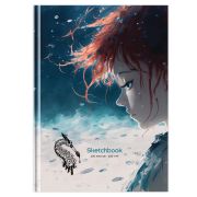 Скетчбук тв.обл.А5.100л.Р100.BG.мат.лам.Мечтай и твори