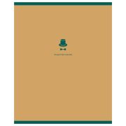 Тетрадь предметная 48л. BG «Monocolor. Element» - Обществознание, ламинация soft-touch, выб. лак, 70