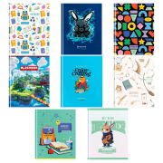 Дневник 1-4 кл. 48л. (твердый) BG «Mix-8. Универсальный», матовая ламинация