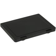 Папка для документов СТАММ А4, 230*305*23мм, черный металлик