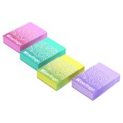 Ластик Berlingo «Gradient» прямоугольный, пластиковый кейс, Eco-Pvc, 45*32*11мм