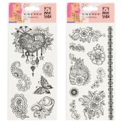 Наклейка-тату MESHU «Tenderness», 23*9см, инд. уп., европодвес