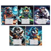 Тетрадь 18л., линия BG «Гонщики», выб.лак