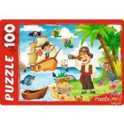 *Puz 104д. РыжийКот ПРИКЛЮЧЕНИЯ ПИРАТОВ №2 (Арт. УК100-5673)