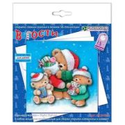 **НГ Набор д/творч(Клеvер) СделайОткрытку В гости (АБ 23-533) 7+