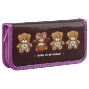 Пенал 1 отделение, 190*90 ArtSpace «Bears», ламинированный картон