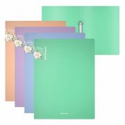 ПАПКА НА 2 КОЛЬЦА, ПЛАСТ. 24 ММ, ERICHKRAUSE MATT PASTEL BLOOM, 0,6 ММ, АССОРТИ /4/36/