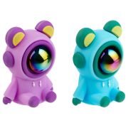 Точилка пластиковая MESHU «Cute Bear», 1 отверстие, ассорти