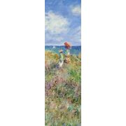 _Закладка(Эксмо) Клод Моне Прогулка по скалам Пурвиля (с резинкой) [АРТЕ] [978-5-699-93413-3]