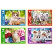 *Puz-mini  24д. РыжийКот ОЧАРОВАТЕЛЬНЫЕ КОТЯТА №2 (Арт.П24-4684) кратно 32