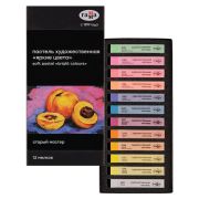 Пастель художественная Гамма «Старый мастер. Яркие цвета», 12 цветов, картон. упак.