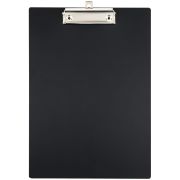 Планшет с зажимом СТАММ А4, 1000 мкм, пластик, черный