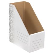 Накопитель-лоток архивный из микрогофрокартона «Standard» плотный, 150мм, белый, 1400л.