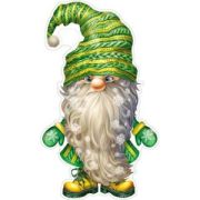 **НГ ~ПлакатВырубной[А4](СфО) Гномик в зеленой шапке [двустор.] (ФМ1-16572)