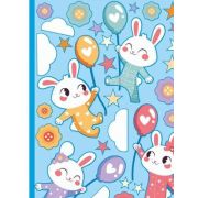 _100Наклеек(Росмэн) Милые зайчики