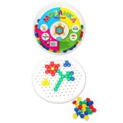 *Мозаика(РыжийКот) 110фишек (круглая коробка) (5656) 3+