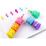 73050 Маркеры-текстовыделители Осьминожки, набор 5 цветов (розовый, желтый, оранжевый, фиолетовый, з