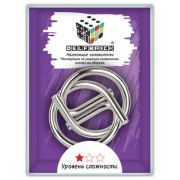*Головоломка(DELFBRICK) Металл. 1УровеньСложности Кольца [2элем.] (DLM-15)