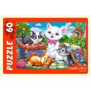 *Puz   60д. РыжийКот Забавные котики (П60-7187)