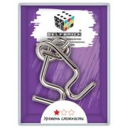 *Головоломка(DELFBRICK) Металл. 1УровеньСложности Крючки [2элем.] (DLM-18)
