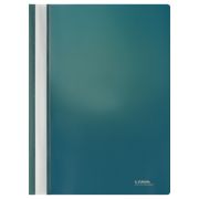 Папка-скоросшиватель пластик. СТАММ «Хамелеон» А4, 180мкм, зеленый хамелеон с прозр. верхом