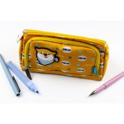 Пенал 1 отд. сред. LOREX KIDS SHIBA BAND 210x85x105 мм оранж. полиэстер