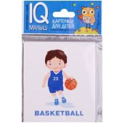 *Игр(Айрис) IQ-Малыш English Спорт Набор карточек