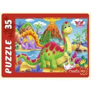 *Puz   35д. РыжийКот 2910 Мир динозавров