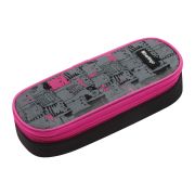 Пенал корпусный 1 отделение, 220*90*45 мм, Berlingo «Happy Cats», полиэстер