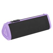 Пенал мягкий 1 отделение, 220*70*70 мм, Berlingo «Black and violet», полиэстер