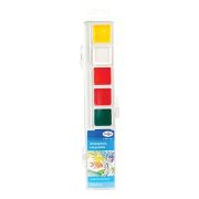 Акварель Гамма «Классическая», медовая, 08 цветов, без кисти, пластик. упак., европодвес NEW