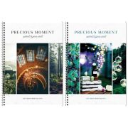 Тетрадь 80л., А4, клетка на гребне ArtSpace «Стиль. Precious moments», ВД-лак