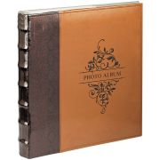 Фотоальбом  500 фото 10*15см, ArtSpace «Flourish», PU кожа, ПП карман