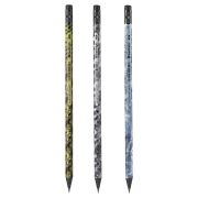 Карандаш ч/г Berlingo «Military» HB, круглый, с ластиком, черное дерево, заточен