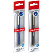 Карандаш механический Berlingo «xGold», с ластиком, ассорти, 0,5мм, 1шт в пакете