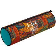 Пенал-тубус 1 отделение, 210*60 Berlingo «Tribal green», полиэстер