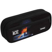 Пенал мягкий 1 отделение, 1 карман, 220*95*50 Berlingo «Hockey», полиэстер, откидная планка