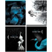 Тетрадь 48л., А5, клетка BG «Dark miracle», выб. лак