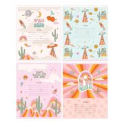 Тетрадь 12л., крупная клетка BG «Мир в розовом»