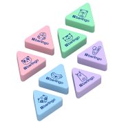 Ластик Berlingo «Zoo», треугольный, термопластичная резина, 28*24*10мм