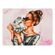 Обложка для студенческого билета, пропуска, удостоверения OfficeSpace «Meow», ПВХ, фотопечать